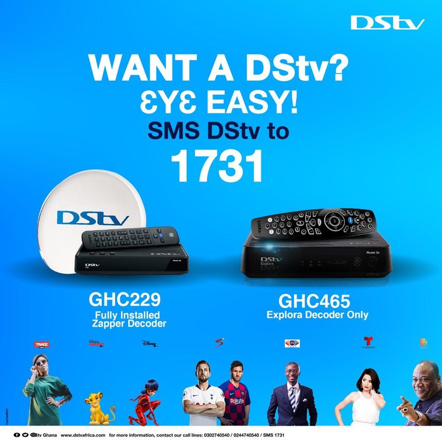 DStv Ghana on Twitter "Do you want a new DStv? Would you like to