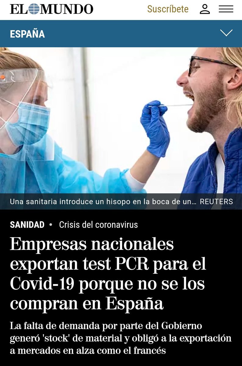 Basta ya. 

En 4 palabras:

1️⃣Queremos
2️⃣Test
3️⃣Masivos
4️⃣YA