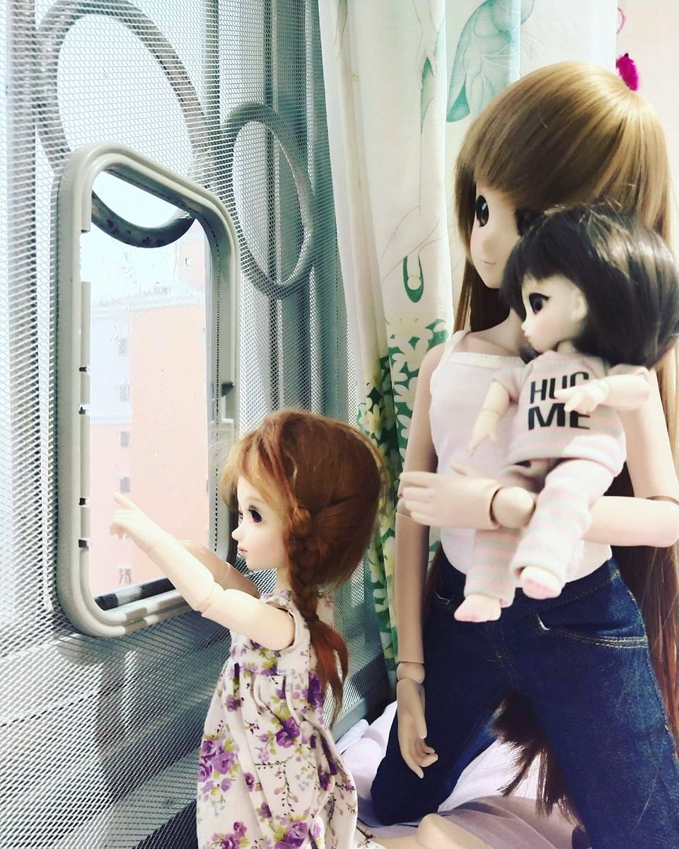 joystories's tweet photo. hope this pandemic over
#stayathome
#StaySafe 
#smartdoll 
#smartdollmirai 
#bjd
#bjddoll https://t.co/lYEj57rCyw