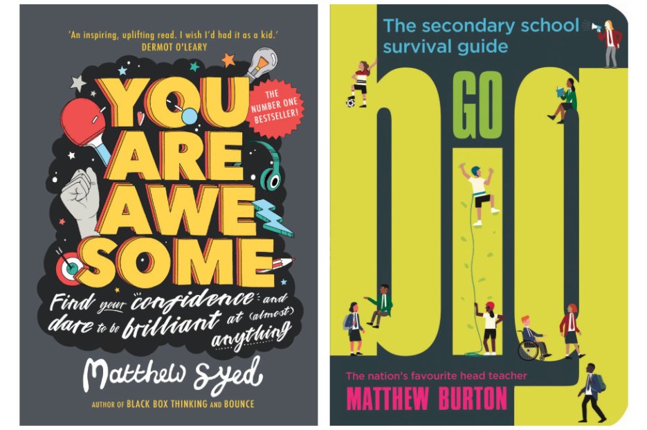 ThePiXLNetwork's tweet photo. We are delighted to announce our national transition project which will be available to ALL schools by May half term.

We are partnering with @HachetteKids using @matthewsyed and @MatthewCBurton's books to help prepare our new Year 7.

More information to come! #BeAwesomeGoBig https://t.co/3n5kMTfeXm