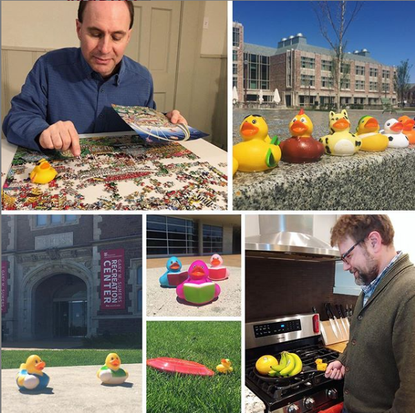 WashUBME's tweet photo. Don’t worry, the WashU BME #debuggingducks continue to thrive on campus and keep our faculty company 🦆❤️
••• #debuggingduck https://t.co/9u0A0TBpZt