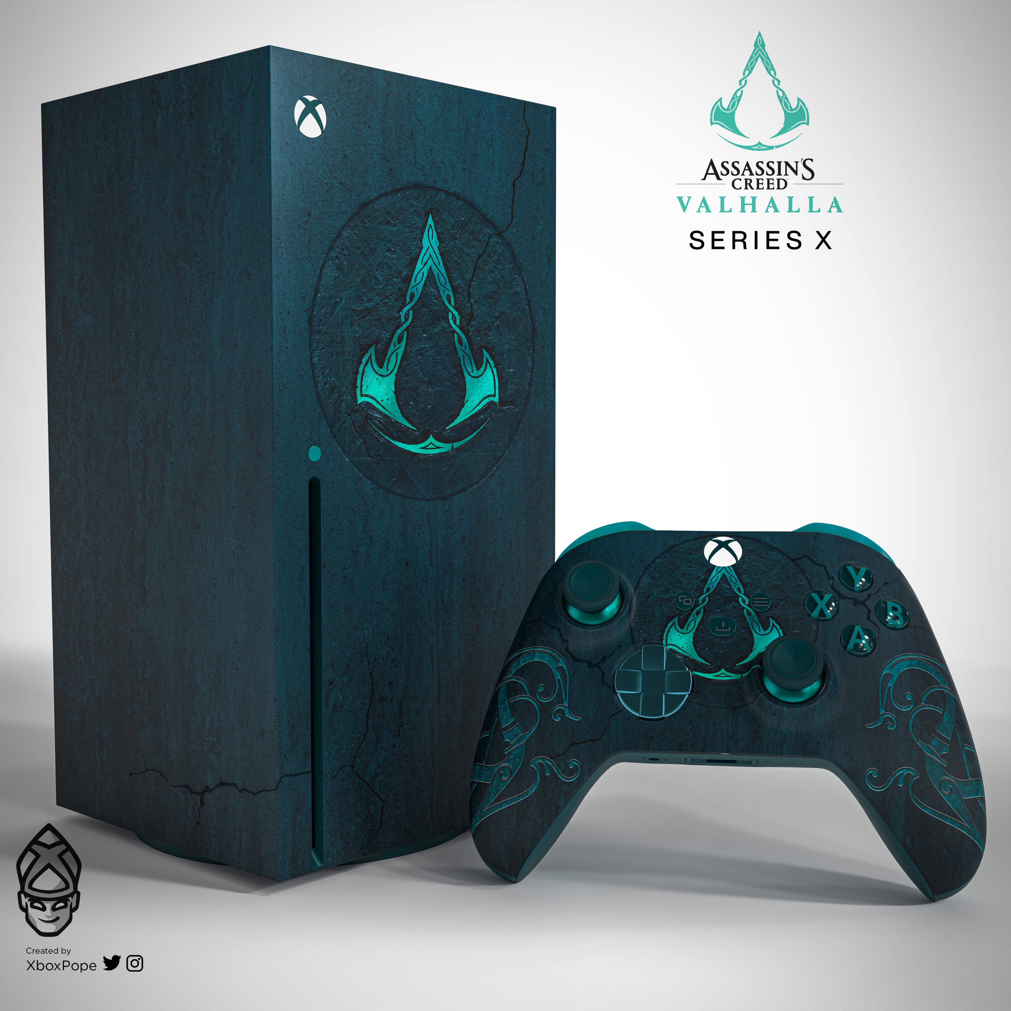 Fãs criam conceito temático do Xbox Series X Assassin s Creed