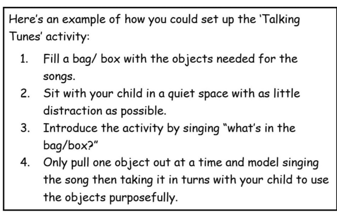 resourcebaselo1's tweet photo. An idea from Hannah to help speech and language development @OasisLongCross #talkingtunes #rbolc https://t.co/dJvtm9HwWA