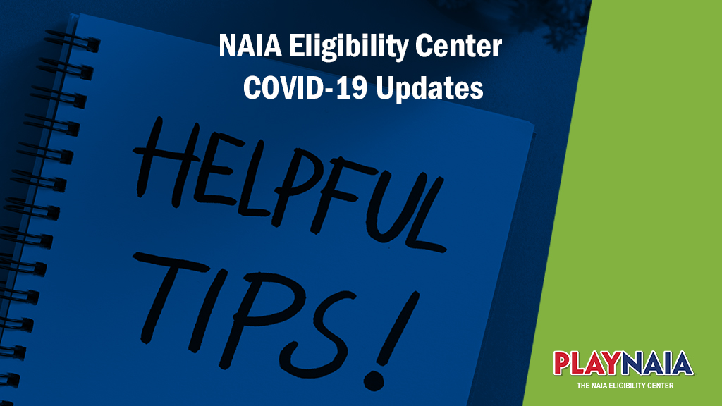 Are you an entering freshman, transfer student or an international student looking to #PlayNAIA this fall? Our FAQ page has you covered with the latest eligibility policies. Learn the impacts of eligibility changes due to COVID-19 here: bit.ly/3bNvPWm. #NAIATogether