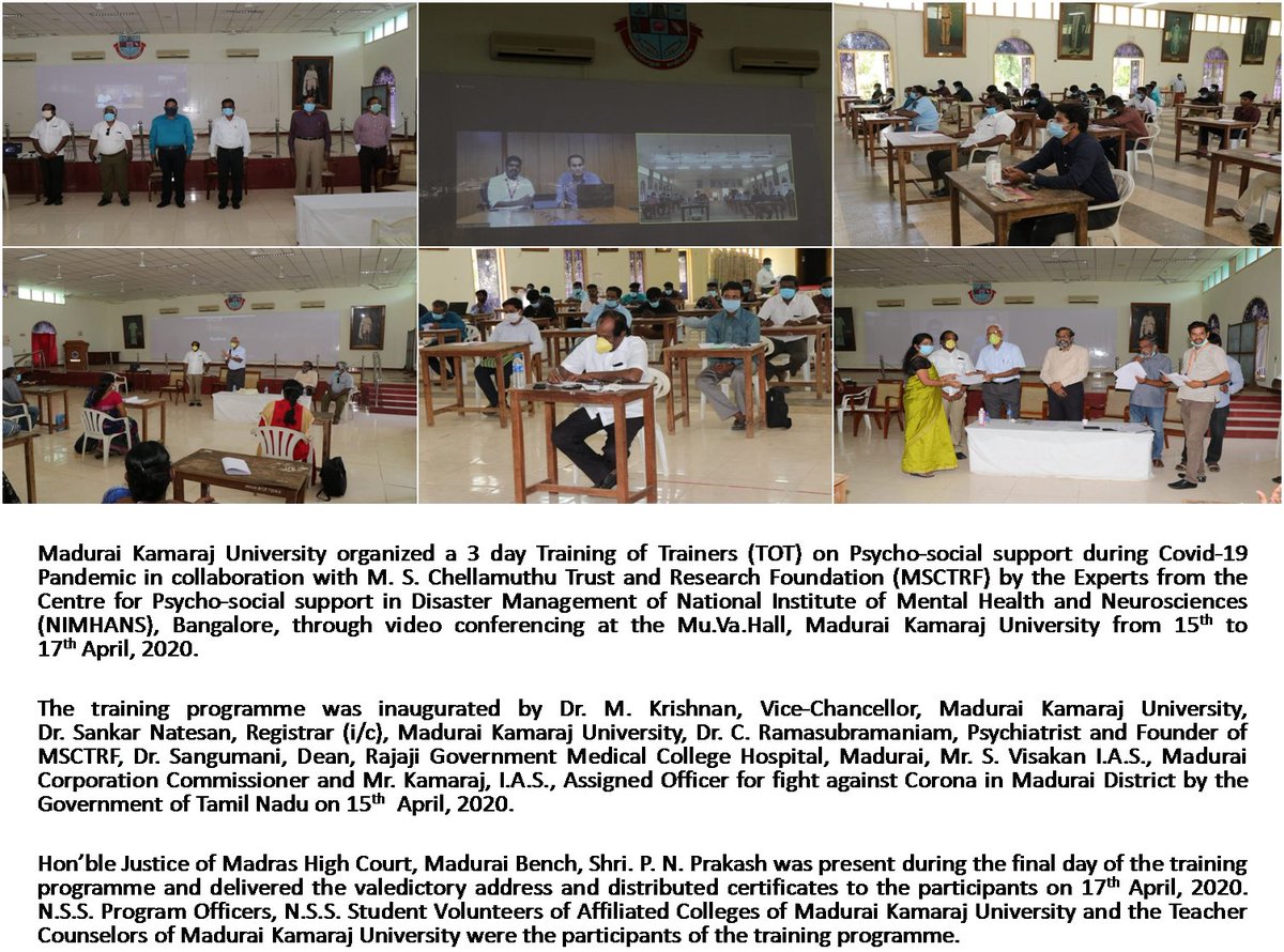 Madurai Kamaraj University (@mku_official) on Twitter photo 