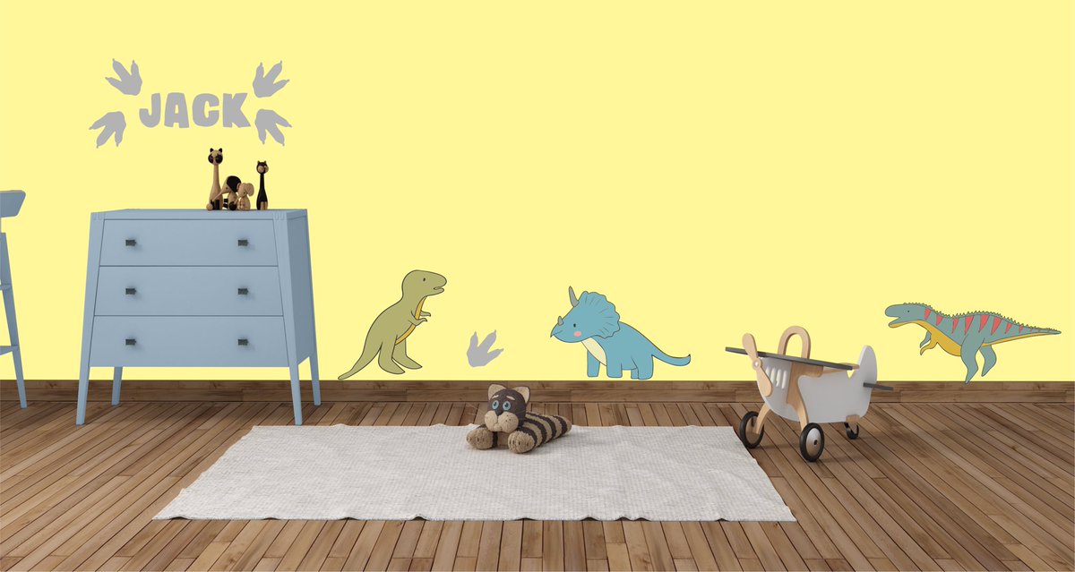 NEW Kids Wall Art - The range includes safari, pony & dinosaur themed personalised wall art sets using licensed designs for all your budding little zoologists, palaeontologists and equestrians. #kidswallart #personalisedwallart #firsttmaster alfiemoondesigns.co.uk