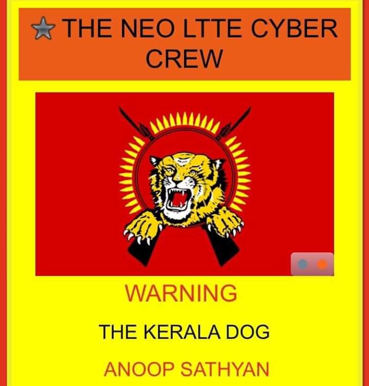 Thomas25138484's tweet photo. இதுவரை மன்னிப்பு கேட்க மறுத்த துல்கரின் இயக்குநரின் 
(அனூப் சத்யன்)இணையத்தளம் முடக்கப்பட்டு ,
புலிக்கொடி பறக்கவிடப்பட்டிருக்கின்றது. https://t.co/ys2NG9qbFQ