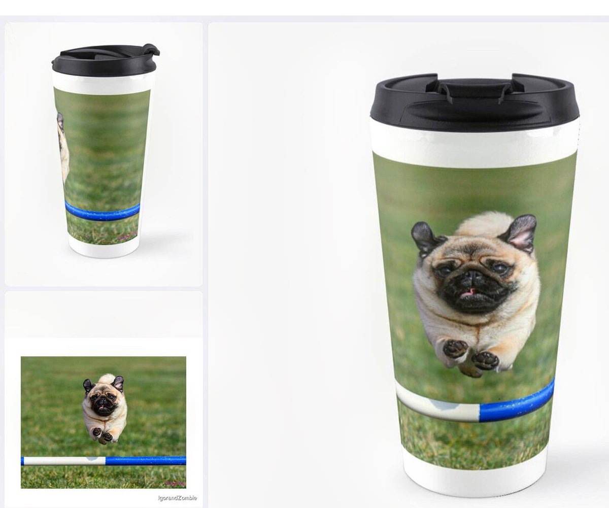 IgorPugDog's tweet photo. Exciting news! We now have our own @redbubble shop! Lots of cool items featuring some of you fav photos of us ...even Stella 😎
https://t.co/8N6F3tgYSJ
#pug #fashion #Accessories #homedecor #puglife #onlineshopping #ougs https://t.co/5BUY5JMlxT