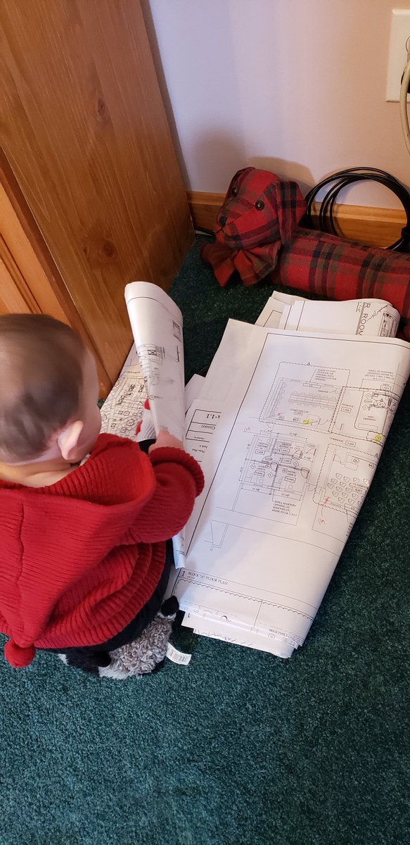 WickFisherWhite's tweet photo. Wick Fisher White's little home helpers. Meet baby Leighton, our newest B.E.I.T. (baby engineer in training ;-) #RemotePicoftheWeek #CultureinQuarantine #Engineering #MEPEngineers #ElectricalDrawings https://t.co/4Awuqb4Gcz