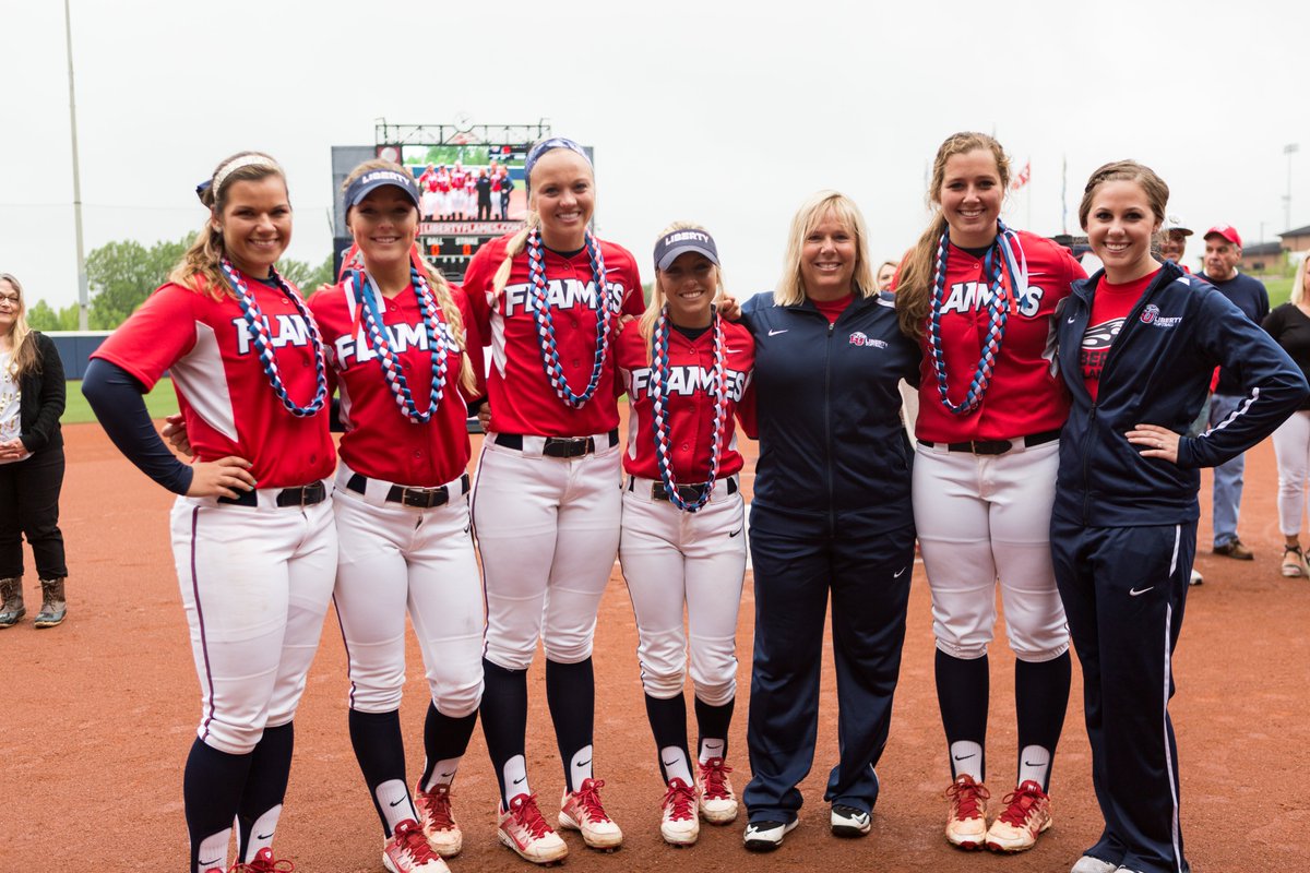 TBT - Some great memories of senior days at Liberty Softball Stadium. Thanks to all of our alumnae in <a href="/libertysb/">Liberty Softball</a> history for the impact you have had on this program. We'll honor our 2020 seniors this Saturday! Share your favorite senior class photos.
#RiseWithUs #TBT
