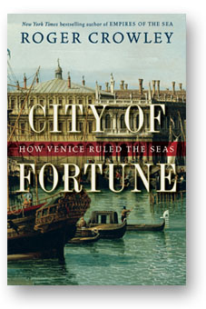 What are you reading while staying safe at home?We recommend CITY OF FORTUNE: How Venice Ruled the Seas by  @crowley_roger "Crowley...writes with a racy briskness that lifts sea battles and sieges off the page..." http://www.rogercrowley.co.uk/city-of-fortune.html #VeniceBooks  #Venice  #Venezia