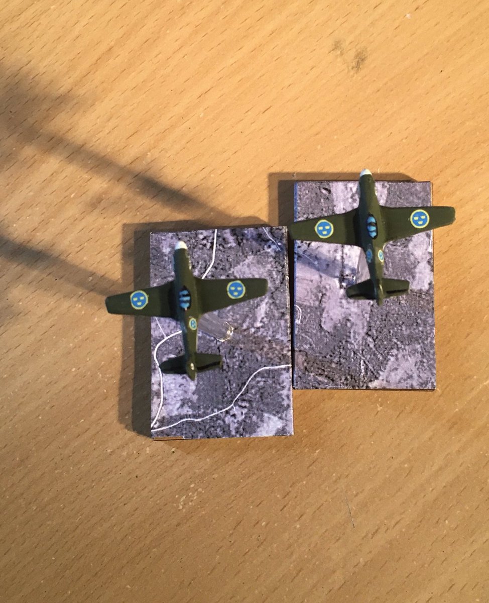 cavtroop50's tweet photo. I also painted up some Swedish J 26 for late war what if scenarios. Yes the Swedes has some P-51 B’s before the end of WW2. https://t.co/Z9UDpPTNAT