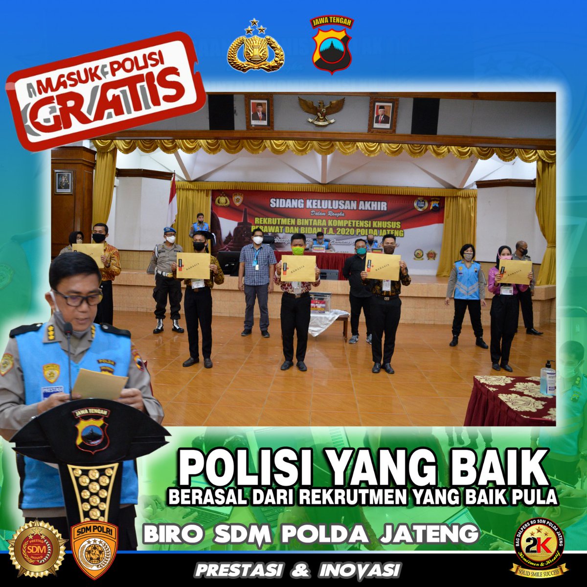 hands_adt's tweet photo. #ssdm
#rekrutmenpolri2020
#Penerimaananggotapolri2020
#humaspolri
#Humaspoldajateng

@ssdm_polri
@rekrutmen_polri
@rekrutmen_polri
@satpolair_polrespati
@birosdm.poldajateng
@penerimaan.polda.jateng
@Divhumaspolri https://t.co/TrQIPciusX