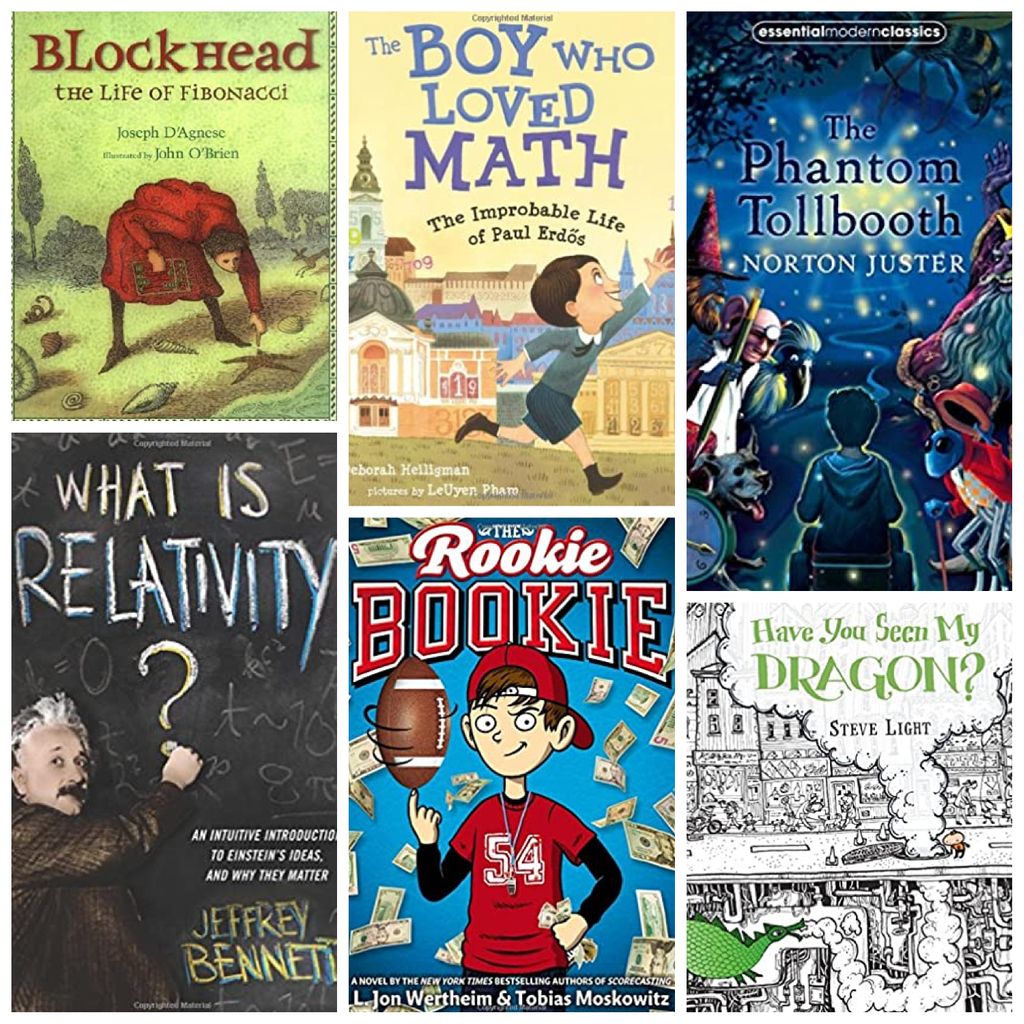 LibSCHS's tweet image. What are #MathicalBooks?
The SCHS Library recently found out we were awarded a grant to add these special books to our collection. So, what kinds of books can you expect to see when you come back in August? These!
Check back later for more!