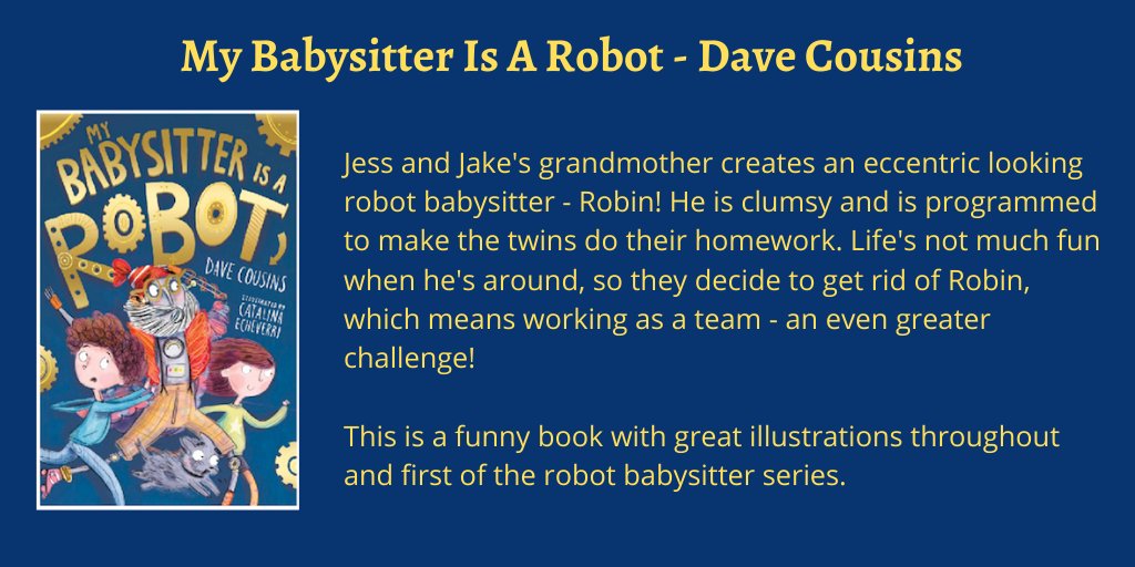 WokingLibrary's tweet photo. Time for #WokingLibrary's weekly #StaffBookReview!
Borrow 'My Babysitter Is A Robot' #ebook from #RBdigital.
https://t.co/4VbtOya0kI https://t.co/JwnBnYyajb