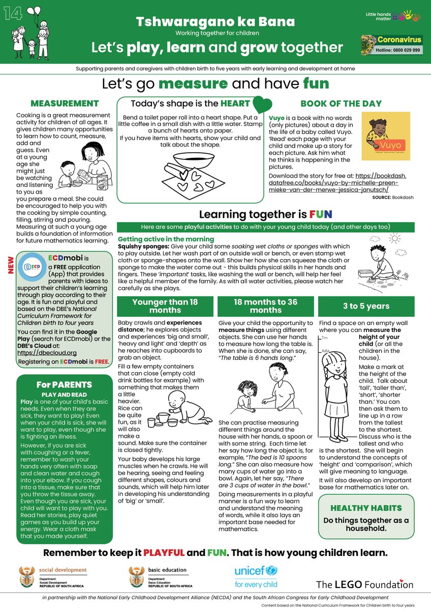 UNICEF_SA's tweet photo. @LEGOfoundation joined at @UNICEF_SA & @DBE_SA & @The_DSD to come up with learning through play ideas for parents to enjoy together with their children while not in school.
Check out today's tip here👇
#DBETipsForParents #LearningThroughPlayAtHome https://t.co/84bSWdbCf8