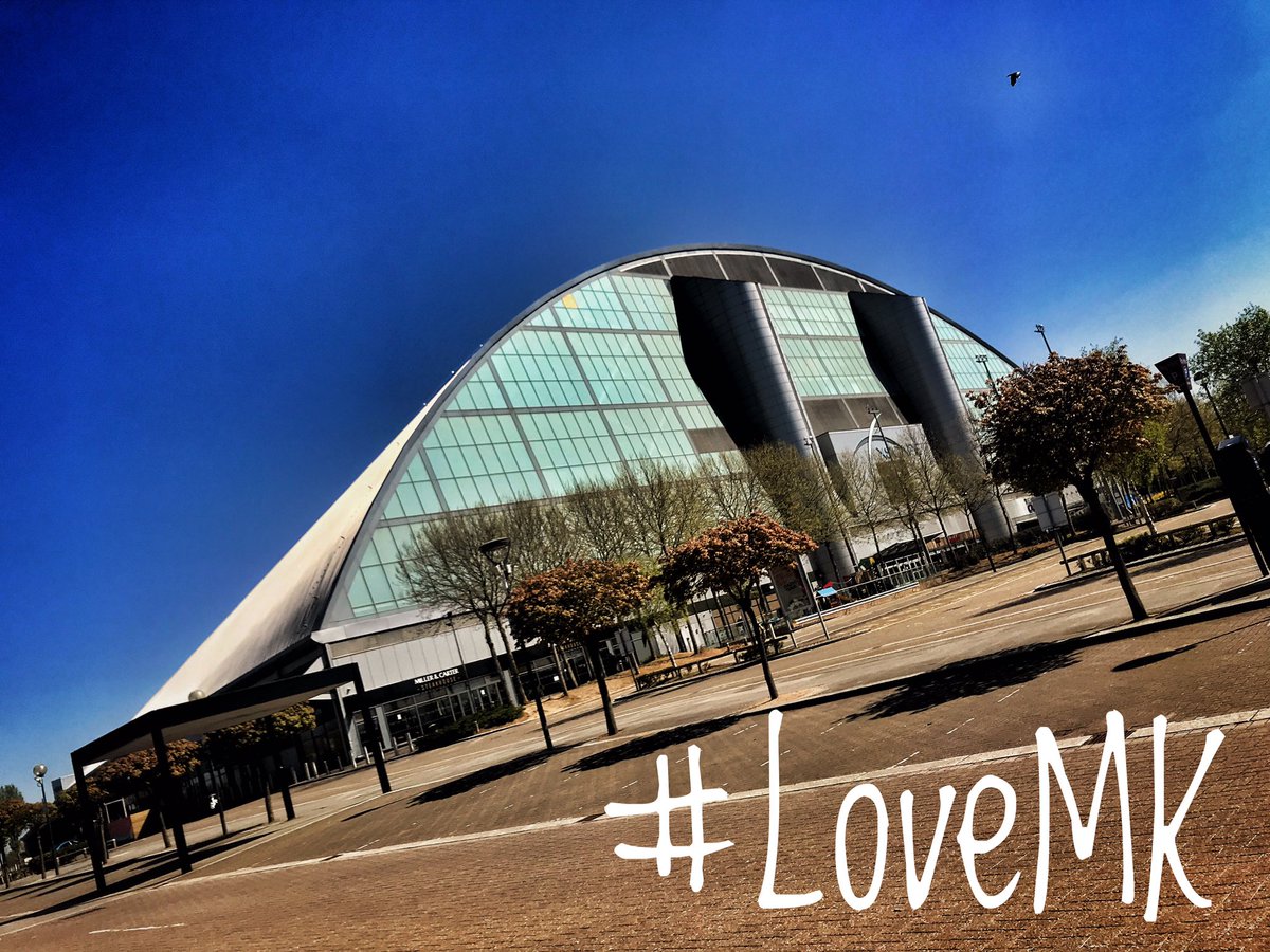 It’s #LoveMK day today - a great place to live
This shot’s a rarity <a href="/XscapeMK/">Xscape Milton Keynes</a> without anyone outside - has to be #Lockdown as usually it’s heaving - so many things to do in one place!