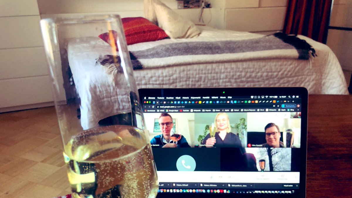 InkaM's tweet photo. Cheers to our one year old @VoimaVentures deeptech fund 🍾🎉❤️ #sciencestartup #lovemyjob #lovemyteam @ponde77 @VTTFinland https://t.co/ktgi8A99ET