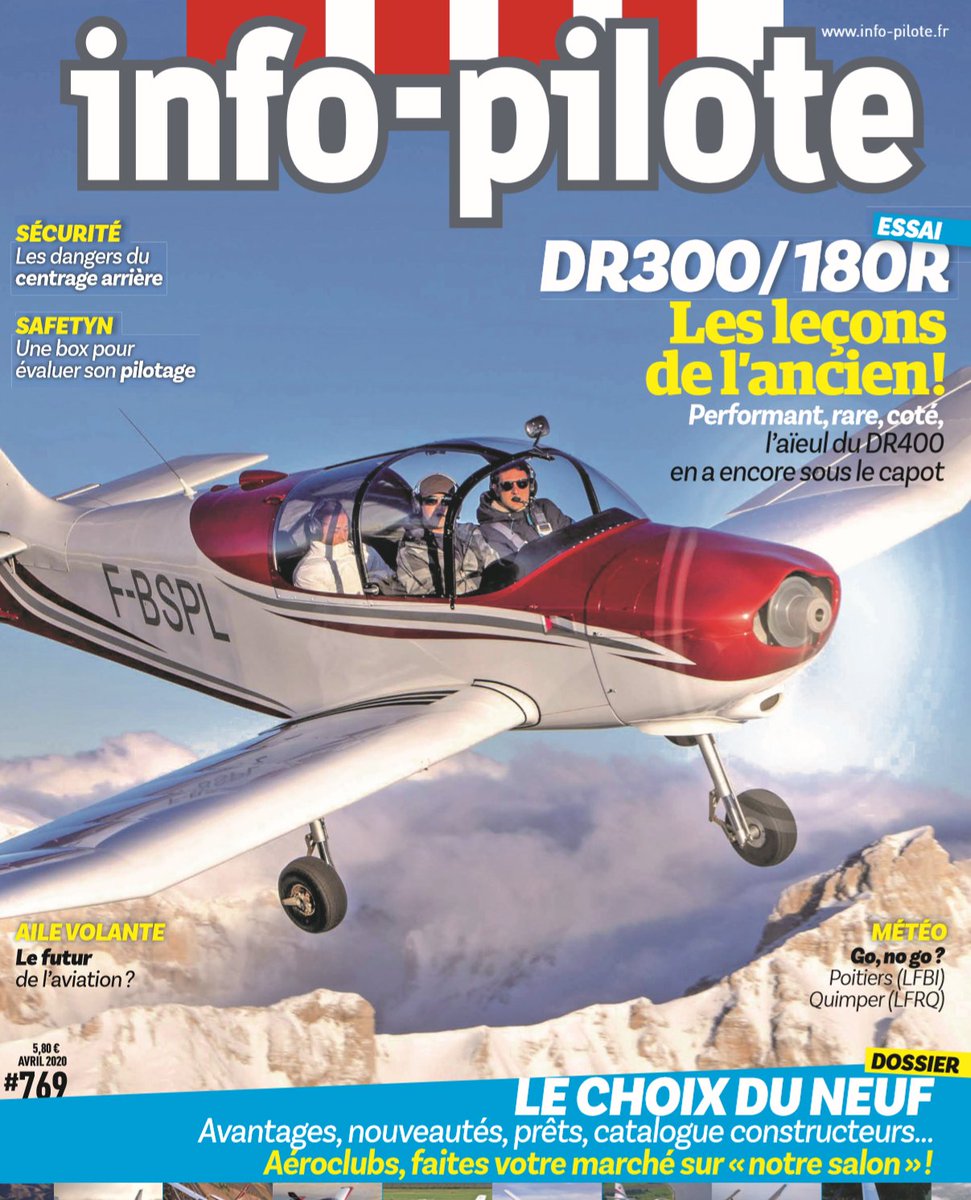 AgenceOzelys's tweet photo. [#LaPresseDuJour] Dernier jour d'avril mais pas de DLC pour la lecture de ce dossier @InfoPilote_blog consacré à @SAFETYN_Team 🤓 
Le magazine fédéral @FFAeronautique a testé et approuvé la #SafetynBox ✅ https://t.co/PirYjqv0vk