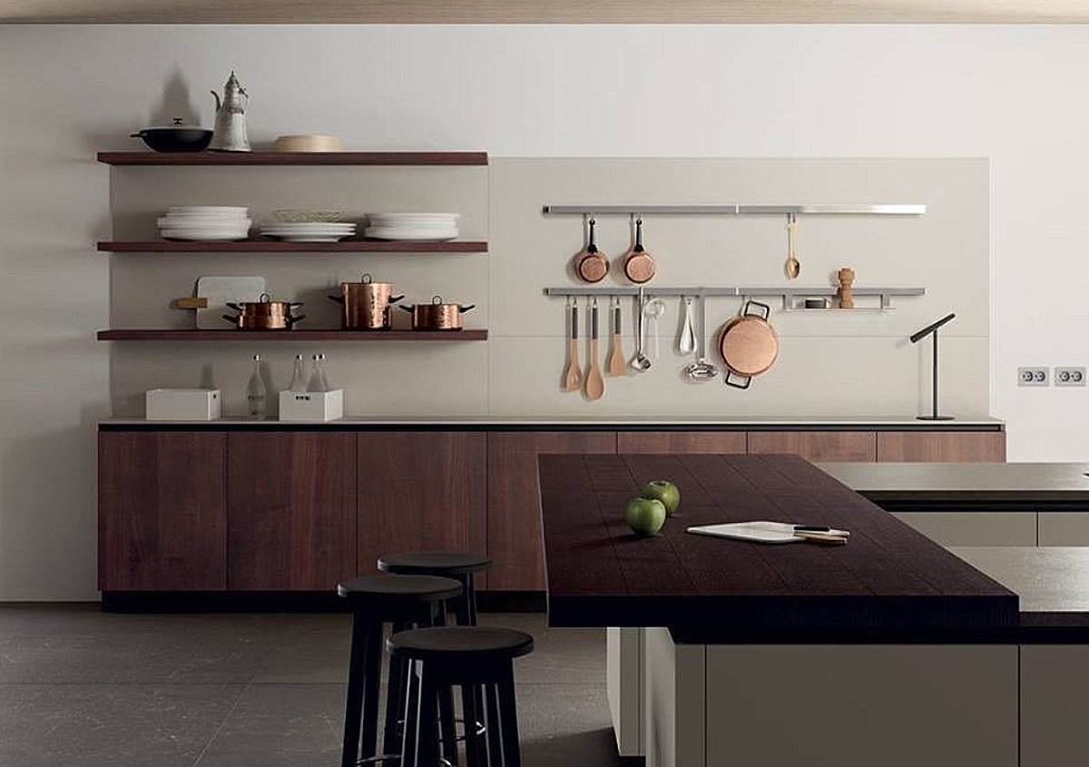 ScavoliniLondon's tweet photo. Open shelving always creates a unique look. Nicely organised crockery with easy access and brings an element of freedom especially in open plan living. 

Another face of the loved Scavolini Liberamente kitchen collection.
#multiliving #scavolinishowroom #london #kitchenideas https://t.co/HZJLQWlmVi