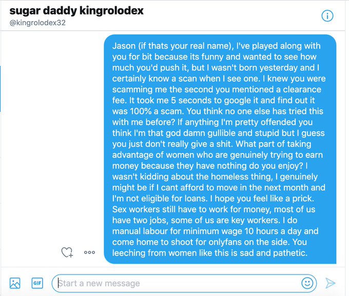 4 pic. I get messages like this at least once a day, today I finally snapped. Findommes, Sugarbabies
