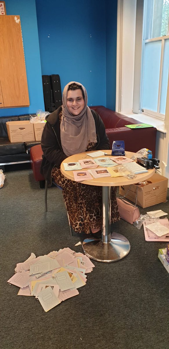 YouthBradford's tweet photo. BFD West Youth Workers Working hard to get the next Self Care Pack ready to launch and out to young people across Bradford soon. #TeamBradford #StillHereToHelp #Youthinmind #islolation #mentalhealth @anthonywcasson @bradford_south https://t.co/DmMHBB3w52
