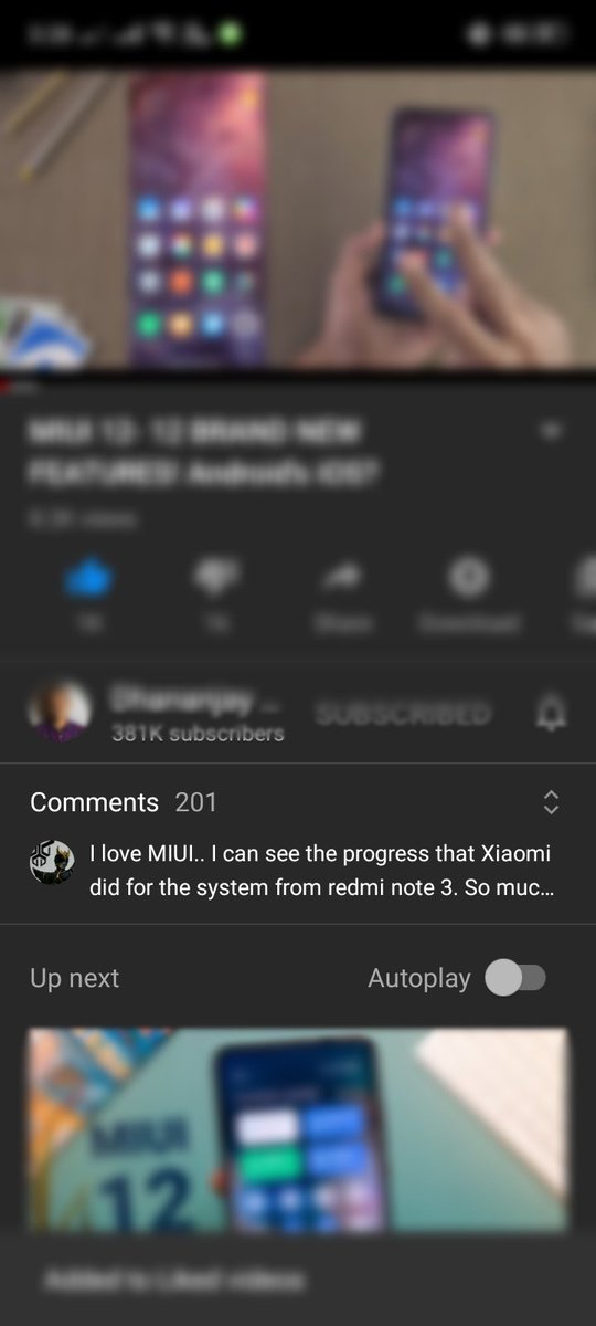 sanket_rajput_7's tweet image. Nice touch @YouTube 🔥🤤

The smaller/expandable comment section looks nicer than before 💯

#youtube #youtubeapp #Android #google