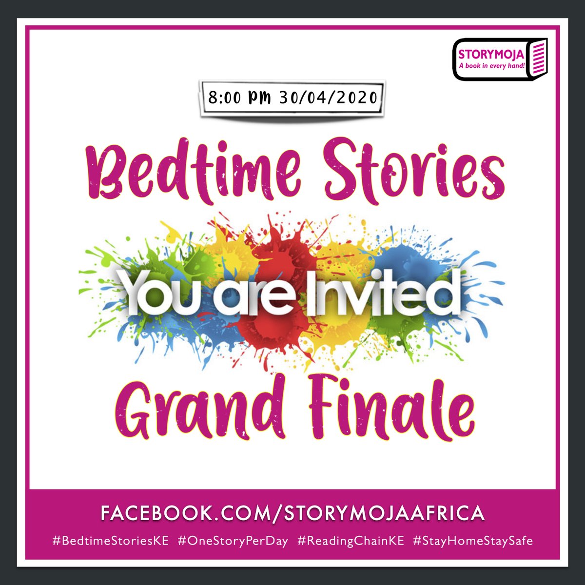 Storymoja's tweet photo. Courage is doing what youβre afraid to do.
Crack on the Ground - Read by John Sibi-Okumu.
Premiere's at 8:00 PM (East Africa Time).
Register here: https://t.co/B5wTfcmBmg
#BedTimeStoriesKE
#OneStoryPerDay
#ReadingChainKE
#StayHomeStaySafe https://t.co/qHTUCxViuJ