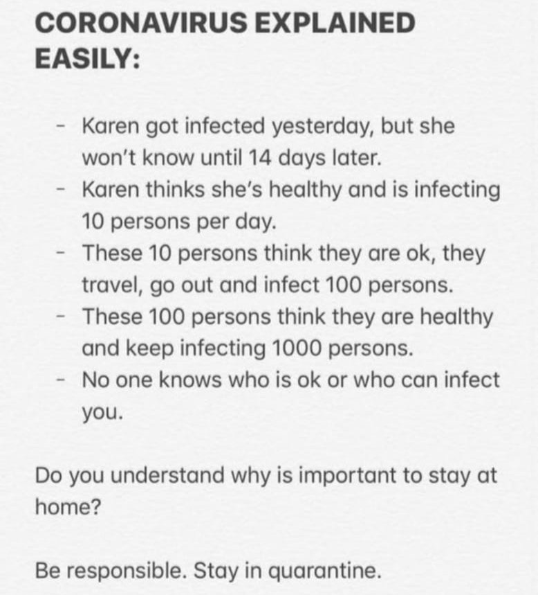 visualans's tweet photo. Please take a moment to read it. You could save lives. Stay at home! #staysafe https://t.co/7MYsG1939R