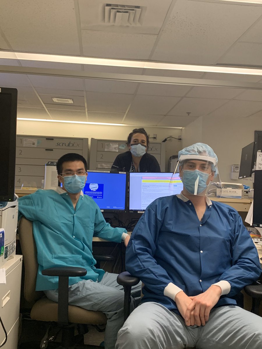 A few <a href="/UMassSurgery/">UMassSurgery</a> residents in the ACT COVID ICU. Keeping each other sane on some long overnights! <a href="/SebastianChung0/">Sebastian Chung</a>