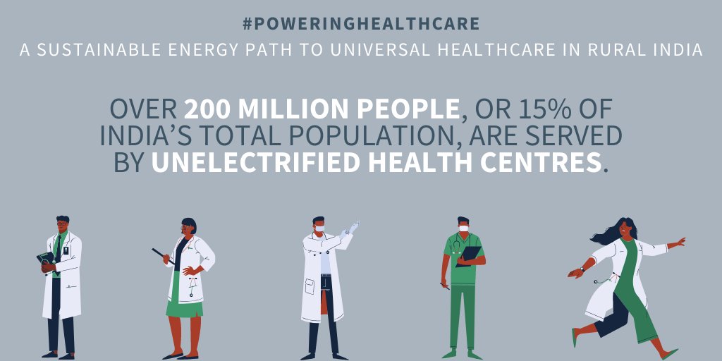 Power4All2025's tweet photo. NEW CALL TO ACTION from leading healthcare &amp; renewable energy institutions: In India, over 200 MN people are served by unelectrified health centres. 

Off-grid #renewables can bring energy access affordably &amp; in a timely manner 👉 https://t.co/w8azeYB7FP #SDG7 #PoweringHealthCare https://t.co/ZtvJimq5Wu