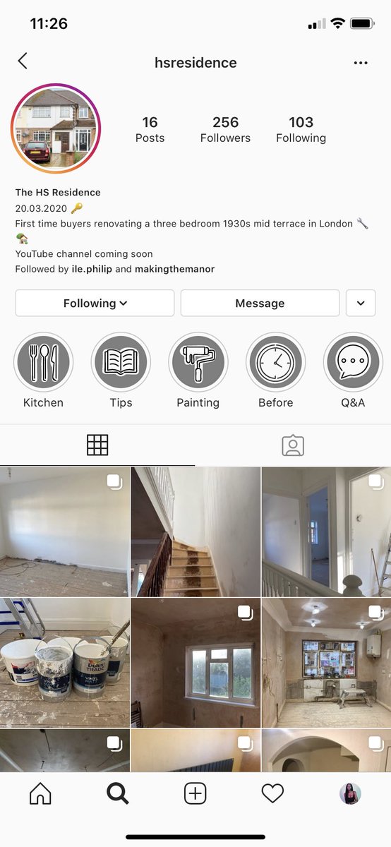 hsresidence on  @instagram First time buyers renovating a three bedroom 1930s mid terrace in London  https://instagram.com/hsresiden...