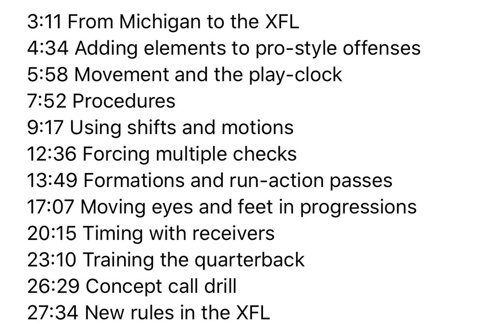 Former @xfl2020 <a href="/XFLDefenders/">D.C. Defenders</a> OC <a href="/CoachTEngstrand/">Tanner Engstrand</a> joined again to discuss pro style offense and his experience in the XFL on the #CoachandCoordinator Podcast

podcasts.apple.com/us/podcast/usa…