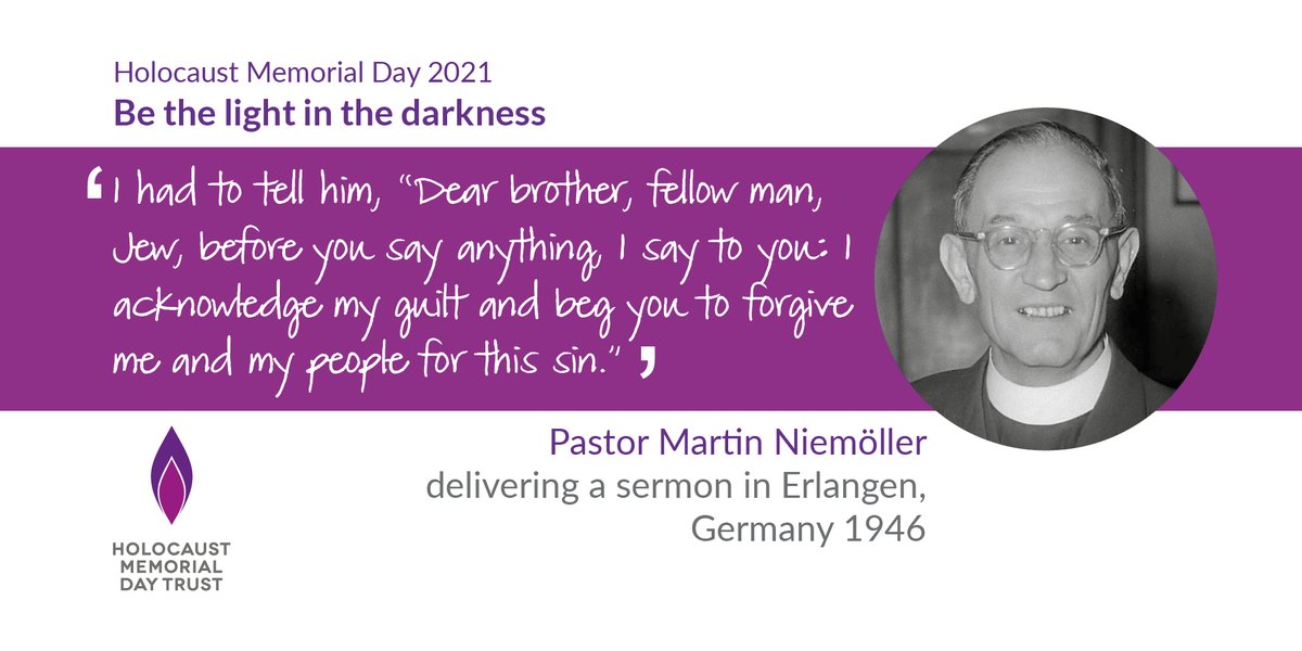 Holocaust Memorial Day Trust On Twitter Read Martin Niemoller S Famous Poem About The Holocaust First They Came Https T Co 7iglv273cp