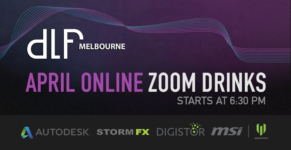 vfx_online's tweet image. #MastersofMotion DLF meet-up TONIGHT 6:30pm. We like to invite you to our April DLF casual online drinks. Great chance to catch up with the Melbourne creative community. 

Read: wp.me/p8kPeZ-5br