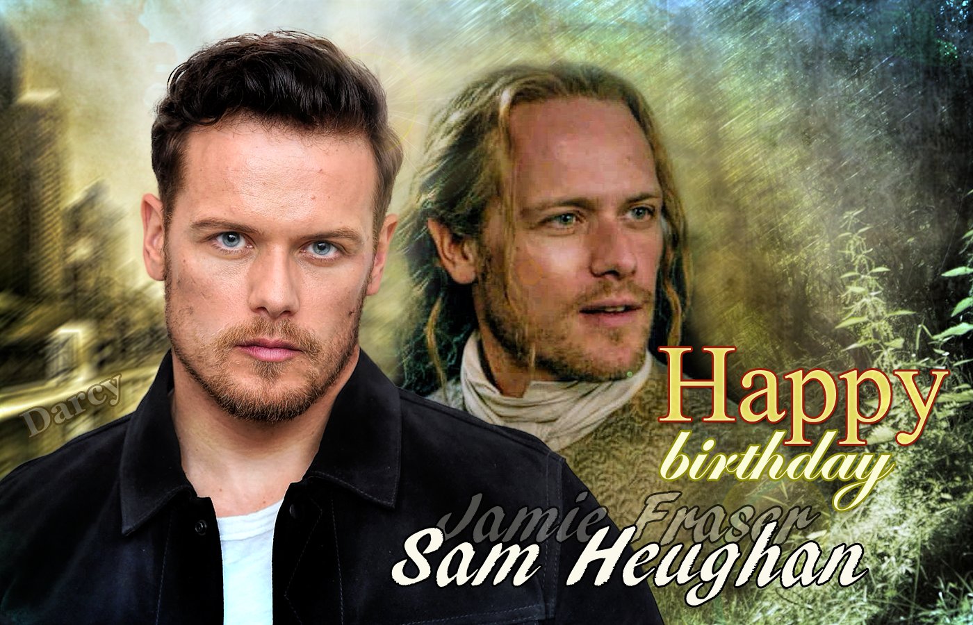  Happy birthday Sam Heughan!      