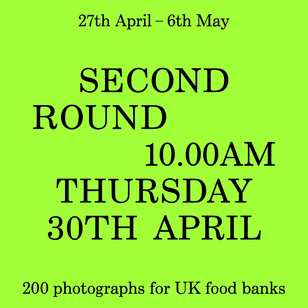 photographsforthetrusselltrust.org
@photographsforthetrusselltrust