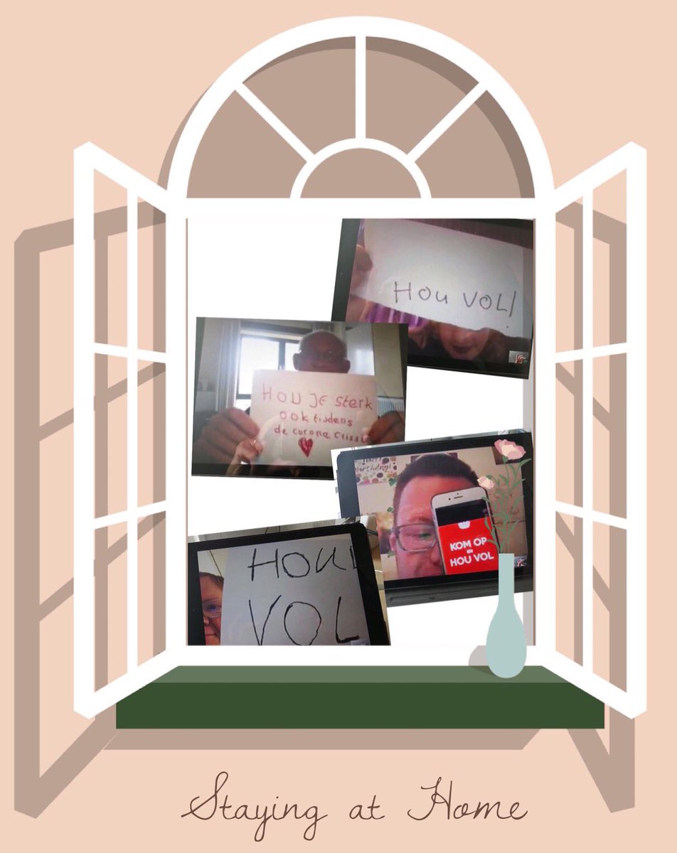 Ook tijdens deze #crisis vergadert de Centrale #Clientenraad iedere week met elkaar. Dit is gelukkig mogelijk via Google Meet. Ook vandaag. De leden van de clientenraad willen iedereen graag een hart ❤ onder de riem steken!
Houd vol! Alleen samen krijgen we Corona onder controle