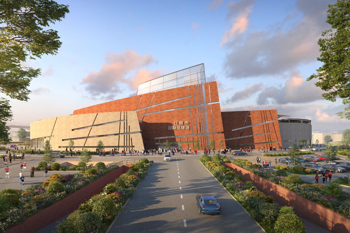 AFLArchitects's tweet photo. Rizhao has been selected as a key promotional city to develop football throughout China. 

https://t.co/SysJNNmUzz

Works have started on site for Rizhao Campus, which includes a stadium, training grounds, #esports arena and sports centre.

#architectureforlife https://t.co/Jo5Sxx75fr