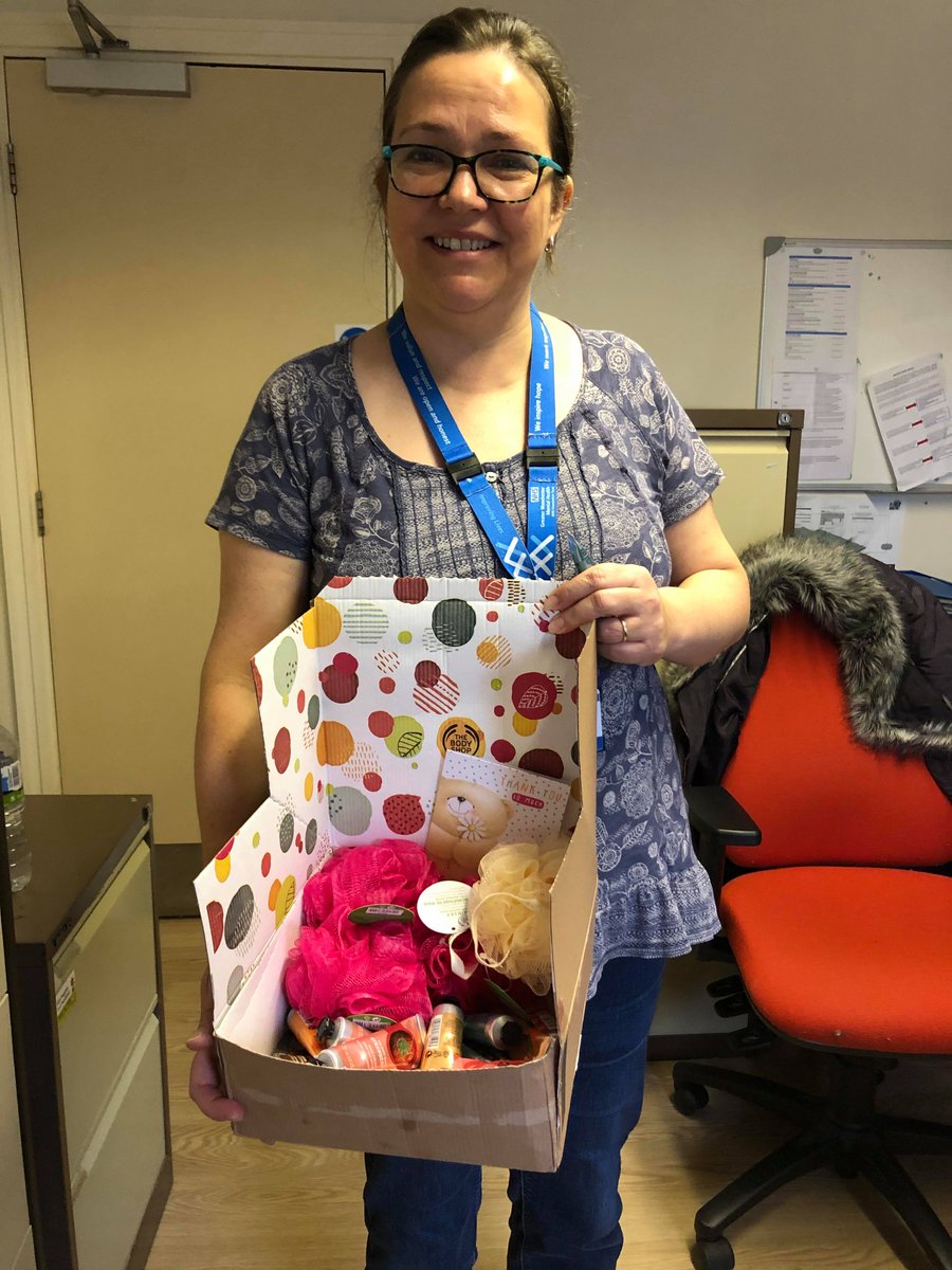 Our service at Bramley Street have received a lovely donation from <a href="/TheBodyShopUK/">The Body Shop UK</a> for all their hard work 🙌
#TogetherGMMH #GMMHSuperstars 🌟👏👏👏