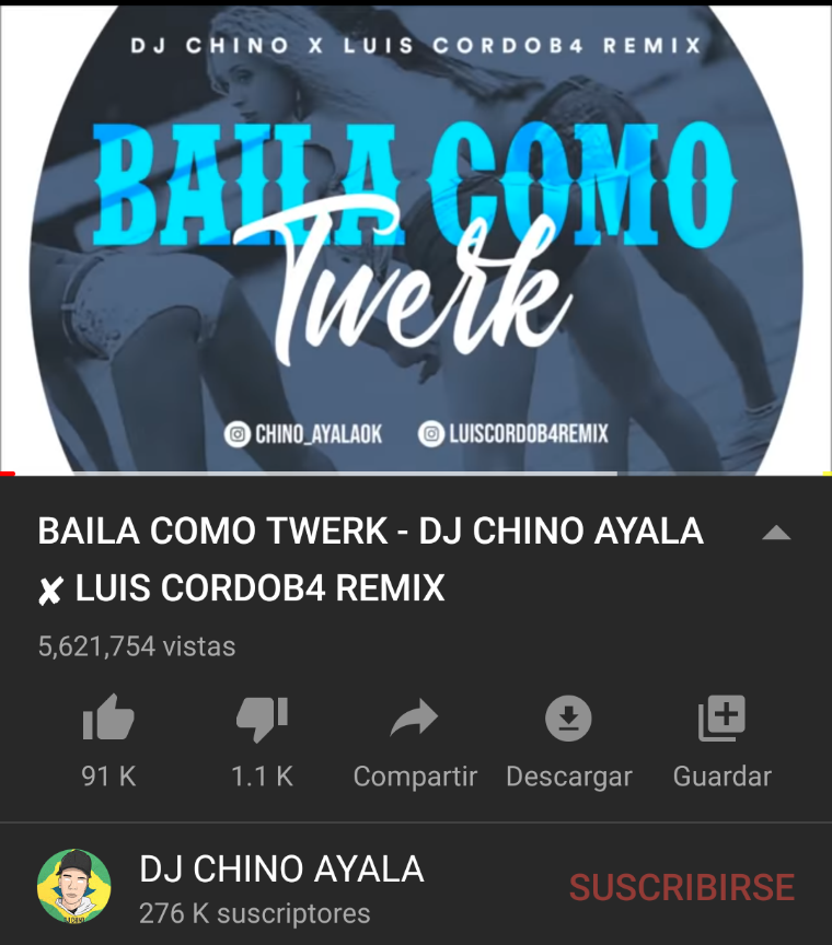 DJchino00's tweet photo. HOLA GENTE NOSE SI CONOCEN EL TEMA bailá como twerk . Bueno este sábado en mi canal se viene una nueva versión , puffff te hace mover el orto😂😂😂😂😎😜🔥 https://t.co/4586gouC3R