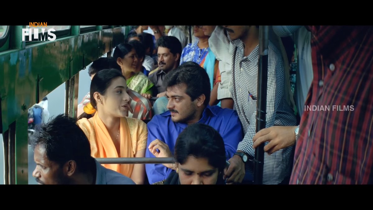 Another beautiful scene where Manohar praises Sowmya's optimism and faith. Such pure, classic romances are a delight, I swear.