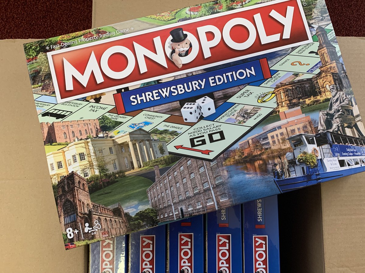 ConcordCollege's tweet photo. #ThursdayThoughts... 💭

Staff and students, need a break from the #RemoteLearning? If you ordered a #ShrewsburyMonopoly game last term, why not have a study break and play against your family... You might even land on #ConcordCollege! https://t.co/7LH8Jnzev3