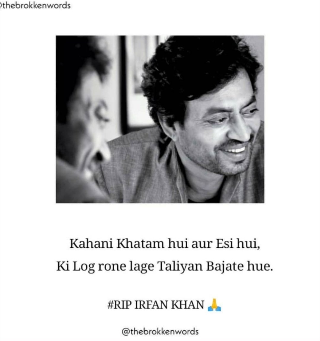 divyanka08's tweet photo. #RIP #IrrfanKhan  ❤️ https://t.co/6yDvJOEoRS