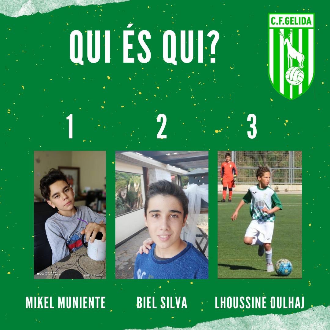 GelidaClub's tweet photo. 🚨JOC || “Qui és qui?”🤔

✅ Aquí tenim la solució de la foto d’ahir, havies reconegut als jugadors de l’Infantil “A”?

Gràcies per participar!👏🏽 https://t.co/soM2JNptnp