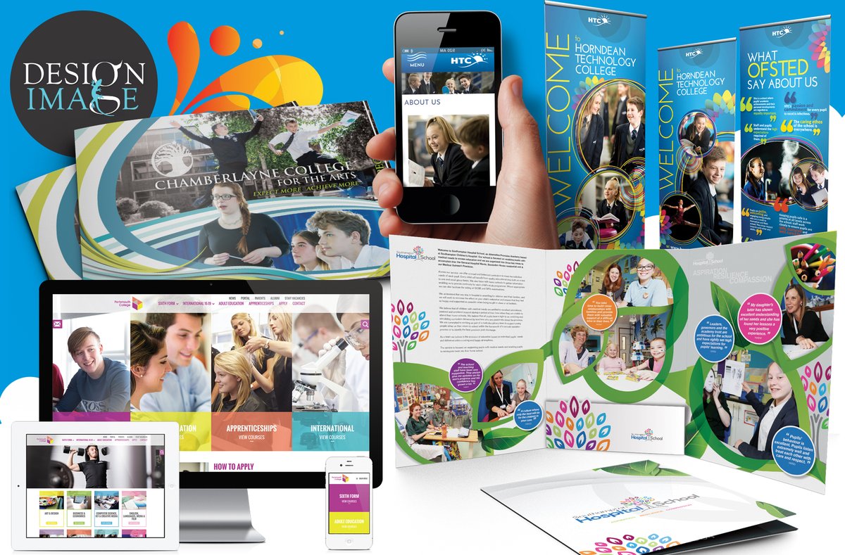 DesignImageLtd's tweet photo. Here at Design Image we offer creative and effective marketing for schools, colleges, universities & other learning providers. https://t.co/Mt2XFhxWIk #educationmarketing #graphicdesign #websitedesign #marketing #prospectusdesign #leafletdesign #signage #photography #designimage https://t.co/1g9RPFF7Kl