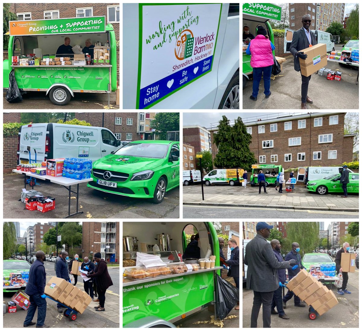 ChigwellGroup's tweet image. @ChigwellGroup are proud to be working with and supporting #WenlockBarnTMO and today our teams are out in force supplying free food, drink and provisions to the residents and tenants of Wenlock Barn Estate during these challenging times #StayAtHomeSaveLives