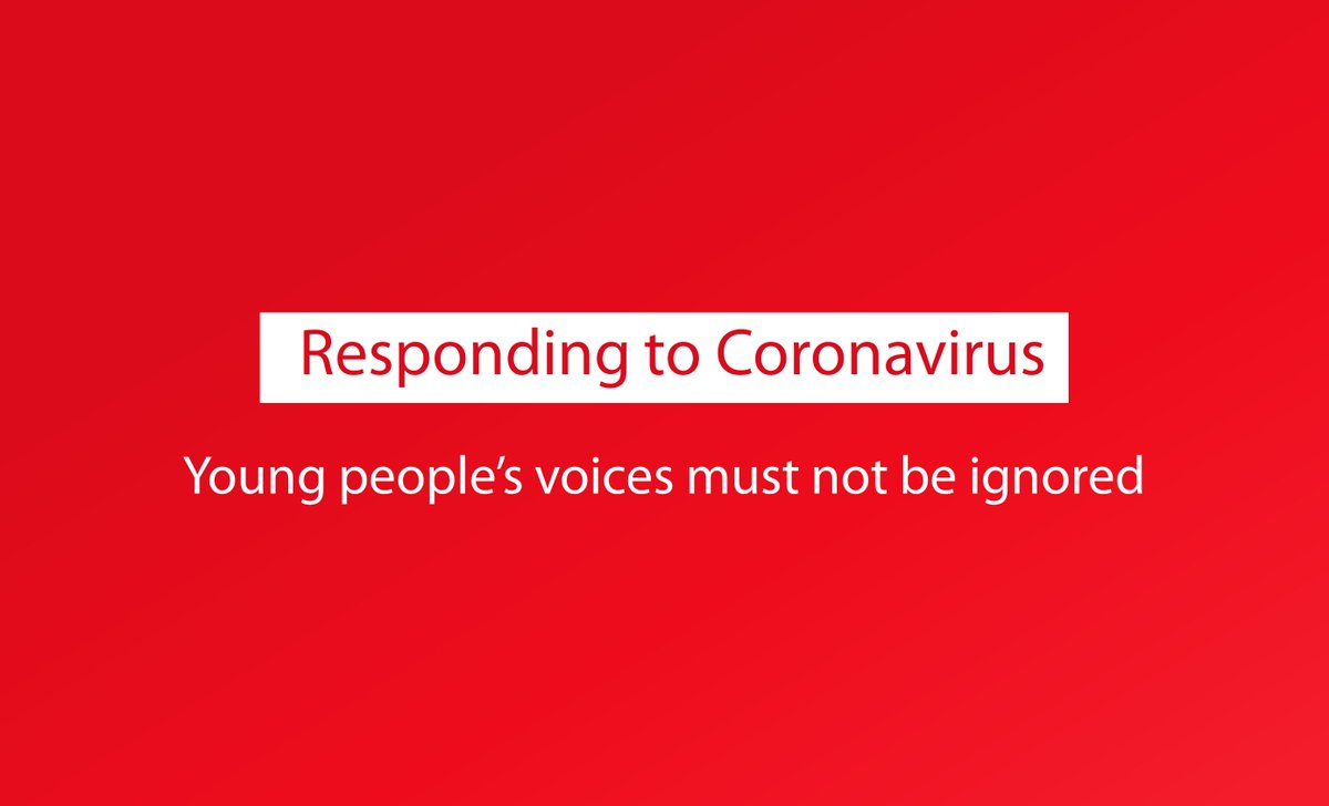 Young people's must voices not be ignored. bit.ly/3feXBxo

Young people want to prioritise:
• Inequality in healthcare 🏥
• Better access to mental health support 🧠 
• Young people and families living in poverty 💷