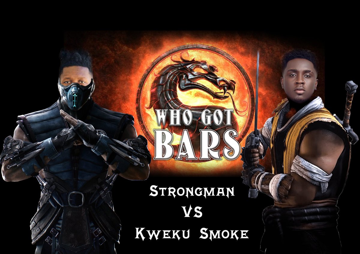 This heavy banter been going on for sometime now but this is it #WhoGotBars..... Fans of @StrongEmpireGh and  @kwekusmoke_ what's ur take..... We move @bobskinnygh
