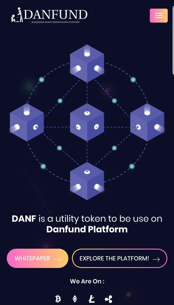 DANFUNDs's tweet image. The token site will be live soon
#Bitcoin #Blockchain #Danfund